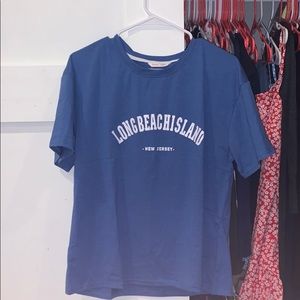 never worn long beach island t